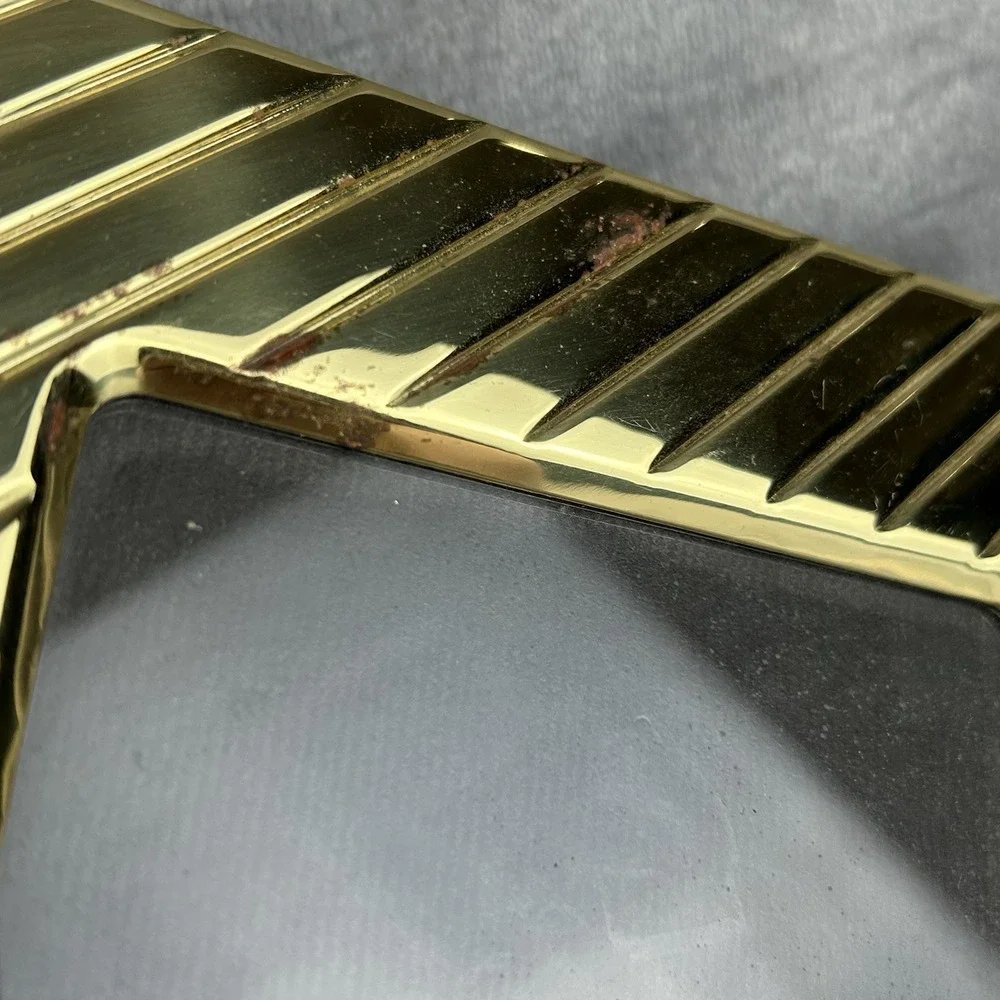 Vintage Brass Gold Tone  5x7